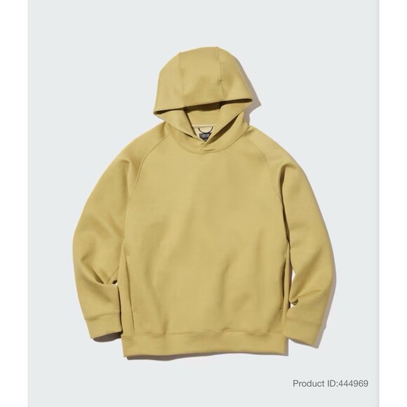 Uniqlo Other - Uniqlo Unisex Stretch Dry Sweat Pullover Hoodie XS Neutral Minimalist Casual